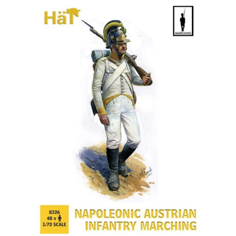 Napoleonic Austrian Infantry Marching -8326