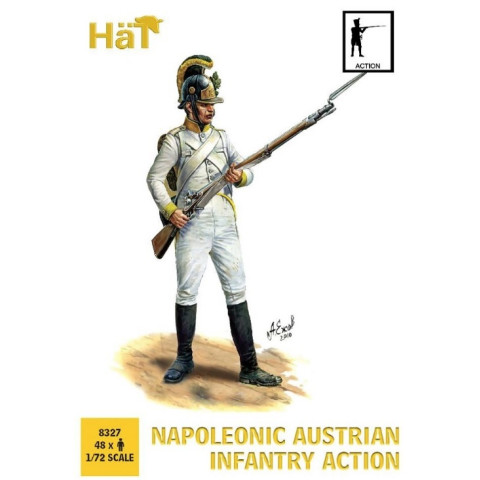 Napoleonic Austrian Infantry Action -8327