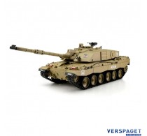 RC Tank 1/16  Challenger 2 Sand BB + IR Metal Gear + Metalen Rupsbanden -14308-SN