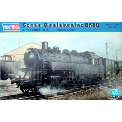 German Dampflokomotive BR86 82914