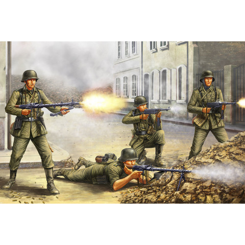 German Infantry The Barrage Wall -84416
