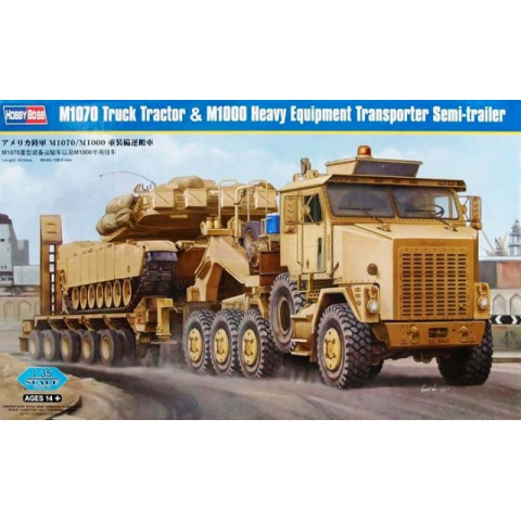 M1070 Truck Tractor & M1000 Heavy Equipment Transporter Semi-trailer -85502