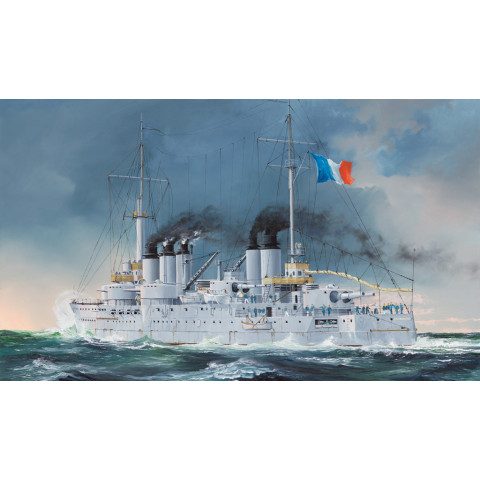 French Navy Pre-Dreadnought Battleship Condorcet -86505
