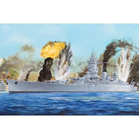 French Navy Battleship Dunkerque -86506