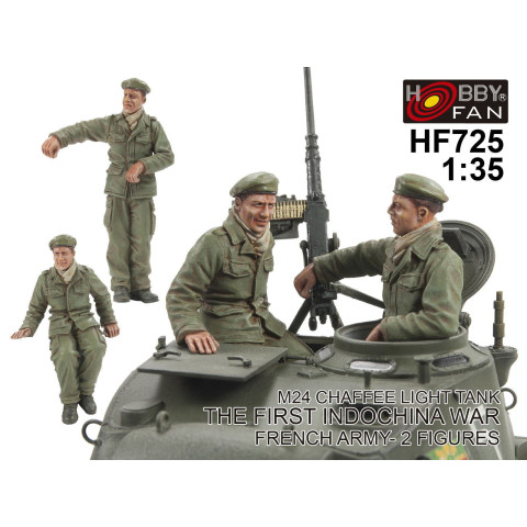 French Army of M24 Chaffee Light Tank The First Indochina War  -HF584