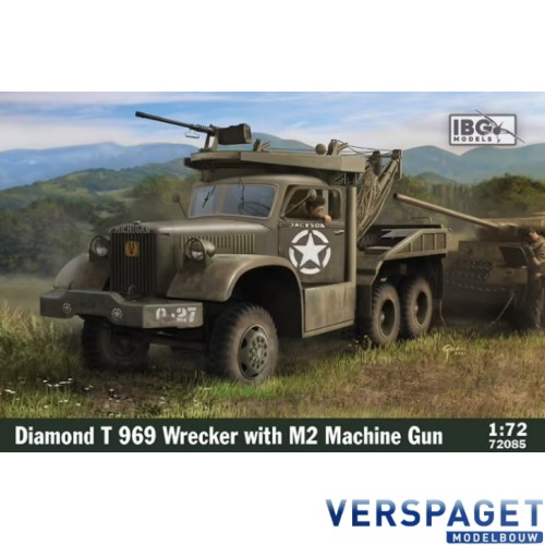 Diamond T 969 Wrecker with M2 Machine Gun -72085