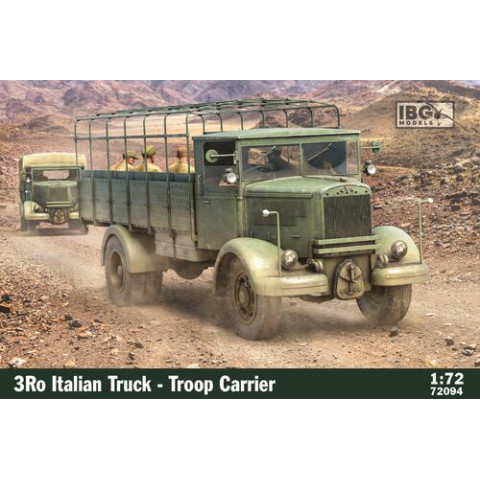 3Ro Italian Truck - Troop Carrier -72094