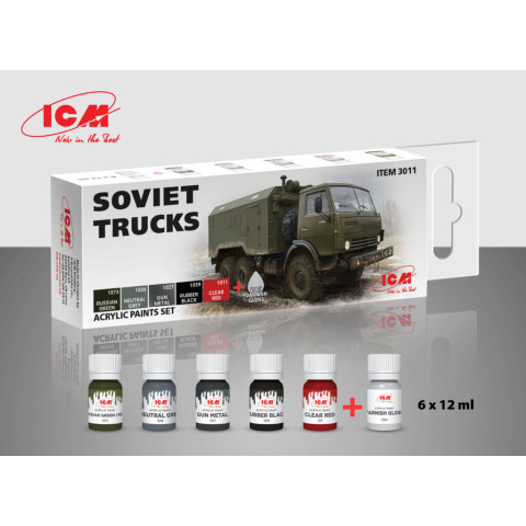 Soviet Trucks Paint Set -3011
