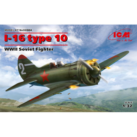 I-16 type 10, WWII Soviet Fighter -32004