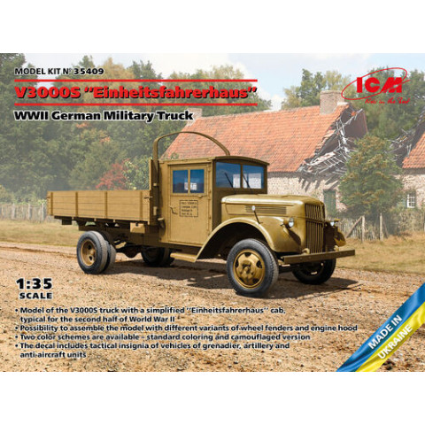 V3000S 'Einheitsfahrerhaus' - WWII German Military Truck -35409