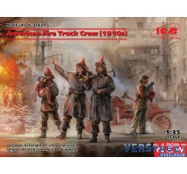 American Fire Truck Crew 1910s -35622