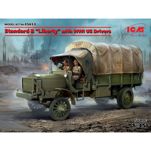 Standard B "Liberty" with WWI US Drivers -35653