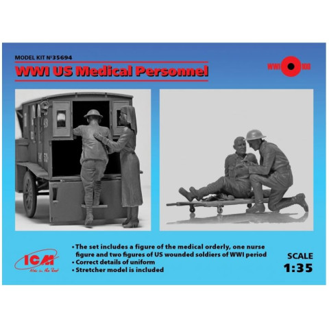 WWI US Medical Personnel -35694