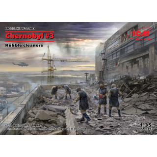 Chernobyl 3. Rubble cleaners 5 figures -35903