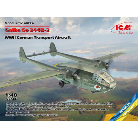 Gotha Go 244 B-2 - German WWII Transport Aircraft -48224