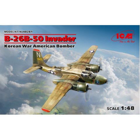 B-26B-50 Invader, Korean War American Bomber -48281