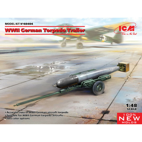WWII German Torpedo Trailer -48404