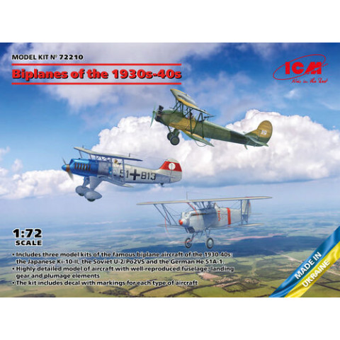 Biplanes Of The 1930s-40s -72210