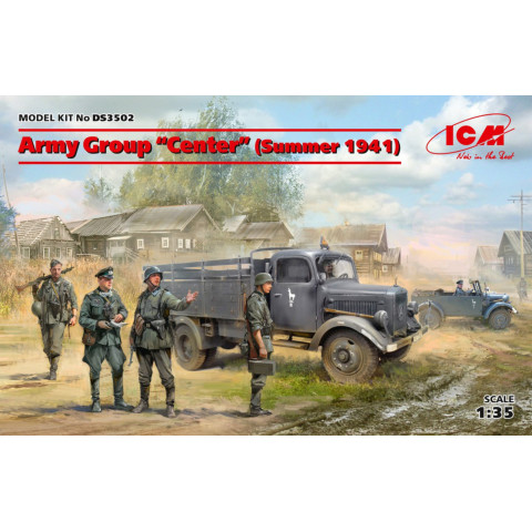 Army Group "Center" (Summer 1941) (Kfz.1, Typ L3000S, German Infantry -DS3502