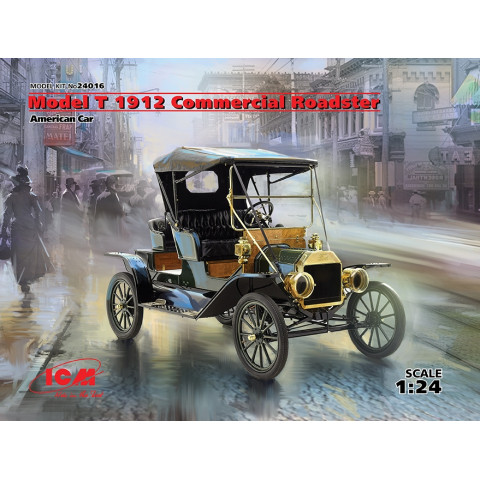 Ford Model T 1912 Commercial Roadster, American Car -24016