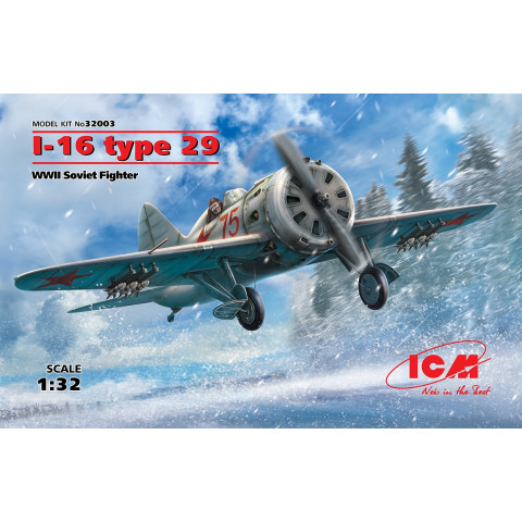 I-16 type 29, WWII Soviet Fighter -32003