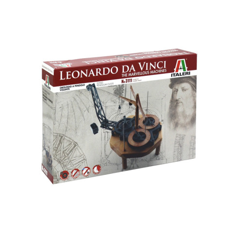 Leonardo Da Vinci PENDULUM CLOCK -3111