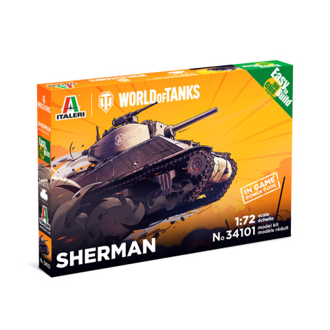 SHERMAN - WoT - Easy to Build -35101