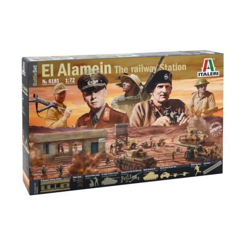 El Alamein: battle at the Railway Station  Battle Set -6181