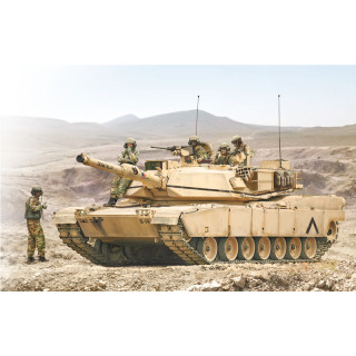 M1A2 ABRAMS with crew -6571