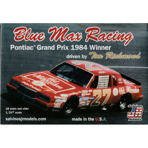 Pontiac Grand Prixe 1984 by Tim Richmond ,,Blue Max Racing'' -BMGP1984NW