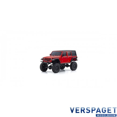 Mini-Z 4X4 MX-01 Jeep Wrangler Rubicon Firecracker Red -32521R