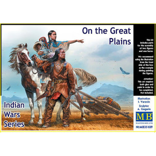 Indian Wars Series. On the Great Plains -MB35189