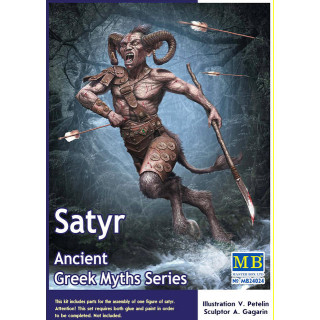 Ancient Greek Myths Series. Satyr 1/24 Mythische Figuren Bouwpakket -MB24024
