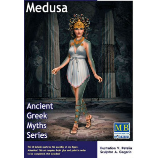 Ancient Greek Myths Series. Medusa 1/24 Mythische Figuren Bouwpakket-MB24025