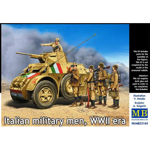 Italian Military men  WWII -MB35144
