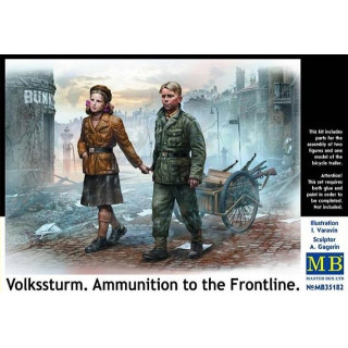 Volkssturm. Ammunition to the Frontline -MB35182