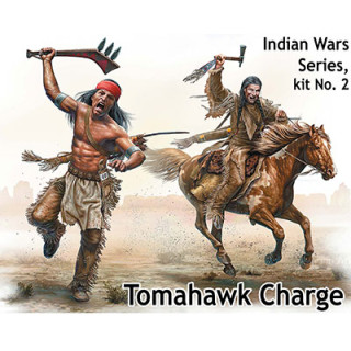 Tomahawk Charge" Indian Wars series, kit 2 -MB35192
