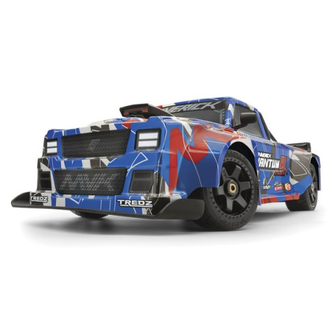 QUANTUMR FLUX 4S 1/8 4WD RACE TRUCK - BLUE/RED -150312