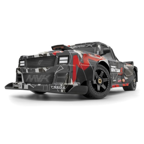 QUANTUMR FLUX 4S 1/8 4WD RACE TRUCK - Grey/Red -150313