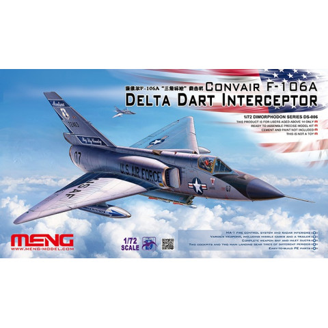 CONVAIR F-106A DELTA DART INTERCEPTOR -DS006
