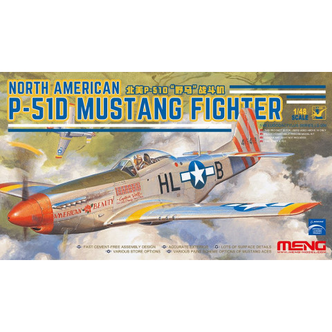 North American P-51D Mustang Fighter -LS-006
