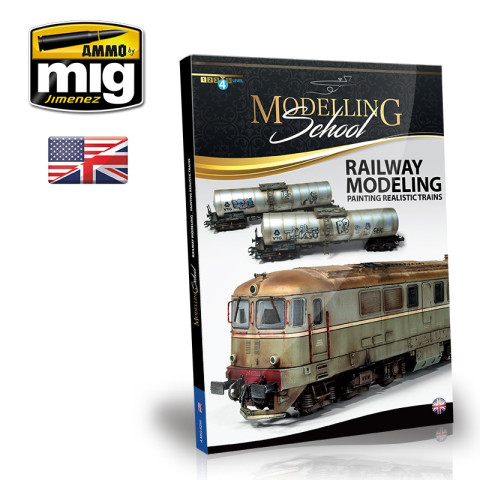 MODELLING SCHOOL - RAILWAY MODELING PAINTING REALISTIC TRAINS -6250-M