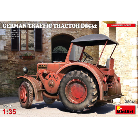 GERMAN TRAFFIC TRACTOR D8532 -38041