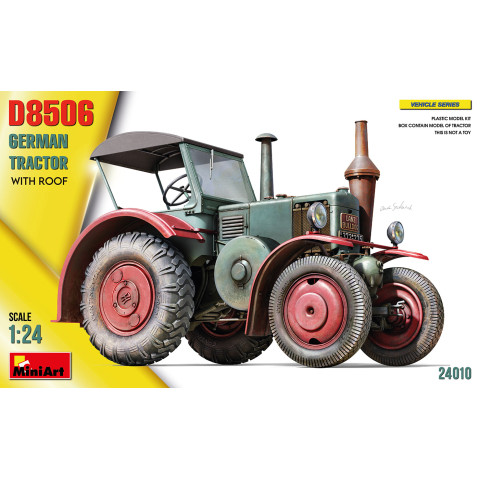 GERMAN TRACTOR D8506 WITH ROOF -24010