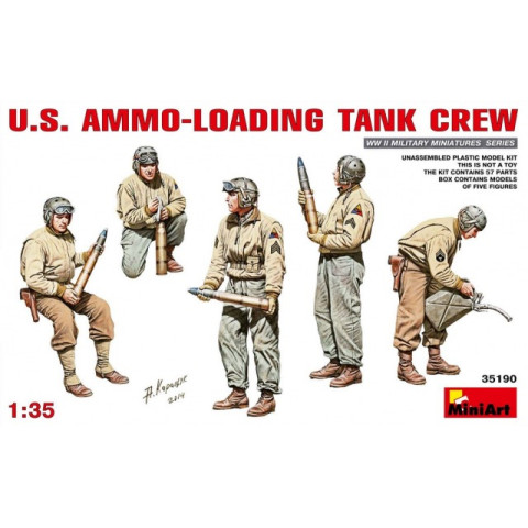 U.S. Ammo-Loading Tank Crew -35190