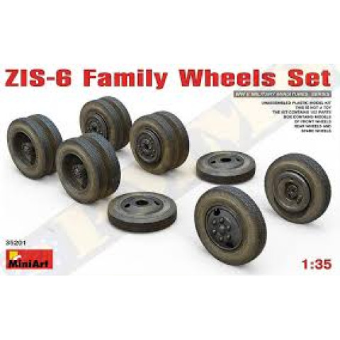 Zis-6 Family Wheels Set -35201