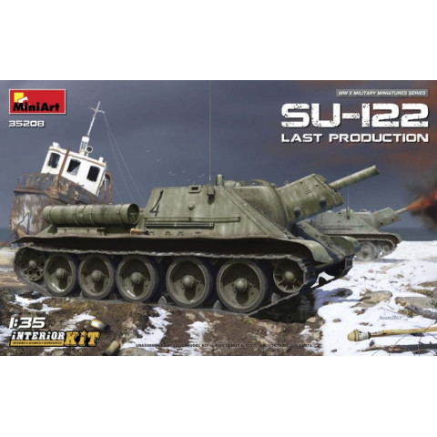 SU-122 (Last Production) & INTERIOR KIT -35208