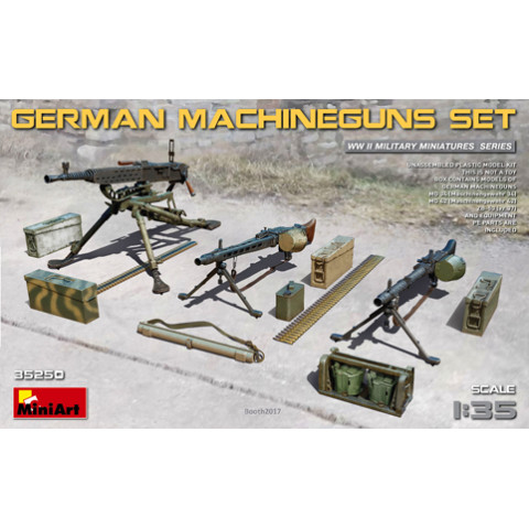 GERMAN  MACHINEGUNS SET -35250