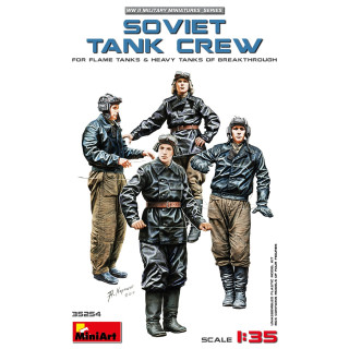 SOVIET TANK CREW (for Flame Tanks & Heavy Tanks of Breakthrough) -35254