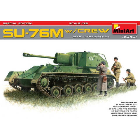 SU-76M w/Crew SPECIAL EDITION -35262